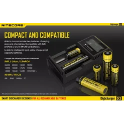 Nitecore Digicharger D2 EU -Nitecore 1 300