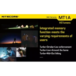 Nitecore MT1A -Nitecore 2 214