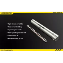 Nitecore NTP10 Titanium Pen -Nitecore 2 244