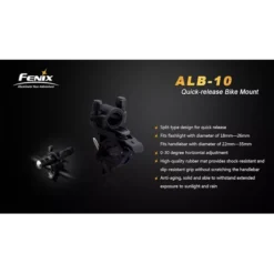 Fenix ALB-10 Bike Mount -Nitecore 3 241