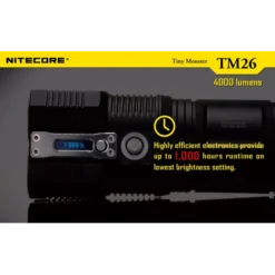 Nitecore TM26 -Nitecore 4 150
