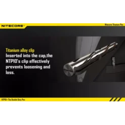 Nitecore NTP10 Titanium Pen -Nitecore 6 151
