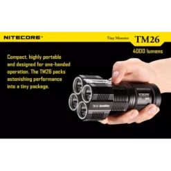 Nitecore TM26 -Nitecore 7 121