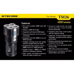 Nitecore TM26 -Nitecore 9 105