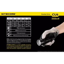 Nitecore CU6 Chameleon -Nitecore 9 86