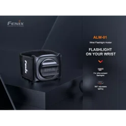 Fenix ALW-01 Wrist Flashlight Holder -Nitecore ALW 01 03
