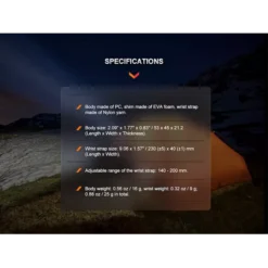 Fenix ALW-01 Wrist Flashlight Holder -Nitecore ALW 01 07