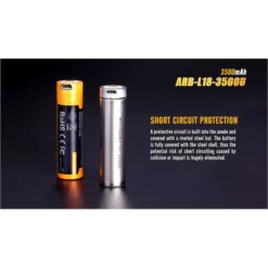 Fenix ARB-L18 18650 3500U Battery -Nitecore ARB L18 3500U 4