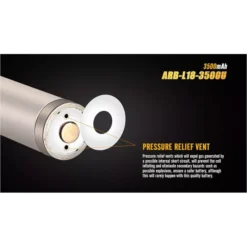 Fenix ARB-L18 18650 3500U Battery -Nitecore ARB L18 3500U 5