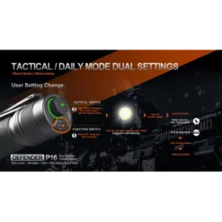 Acebeam Defender P16 -Nitecore Acebeam P16 8