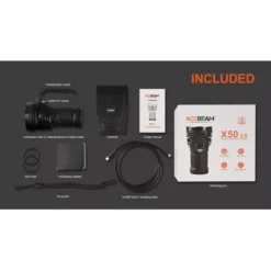 Acebeam X50 2.0 -Nitecore Acebeam X50 10