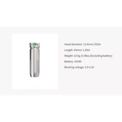 MecArmy BL43T -Nitecore BL43T 11