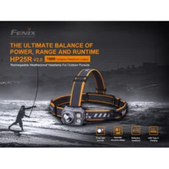 Fenix HP25R V2.0 -Nitecore Fenix HP25R V2 8