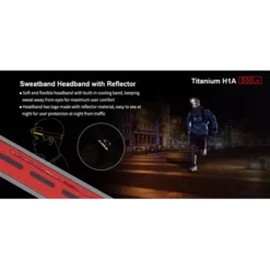 Klarus H1A Titanium -Nitecore H1A T 9