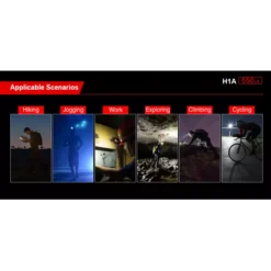 Klarus H1A -Nitecore H1A 9