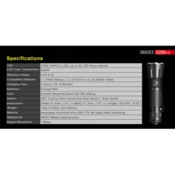 Klarus 360X3 -Nitecore Klarus 360X3 11