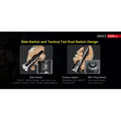 Klarus 360X3 -Nitecore Klarus 360X3 3