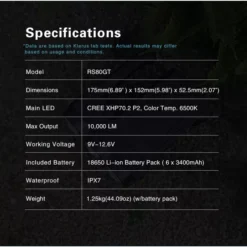 Klarus RS80GT -Nitecore Klarus RS80GT 11