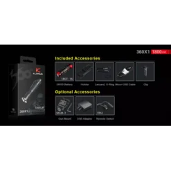 Klarus 360X1 -Nitecore Klarus 360X1 11