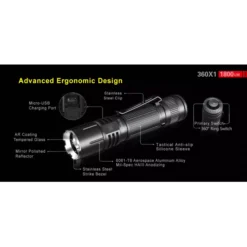 Klarus 360X1 -Nitecore Klarus 360X1 7