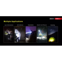 Klarus 360X1 -Nitecore Klarus 360X1 8