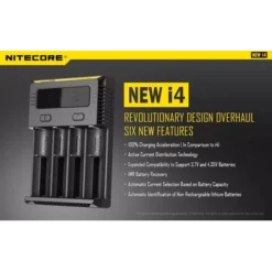 Nitecore New I4 Intellicharger 17 Nitecore New I4 Intellicharger -Nitecore NEW i4 0