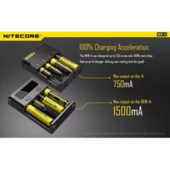 Nitecore New I4 Intellicharger 19 Nitecore New I4 Intellicharger -Nitecore NEW i4 1