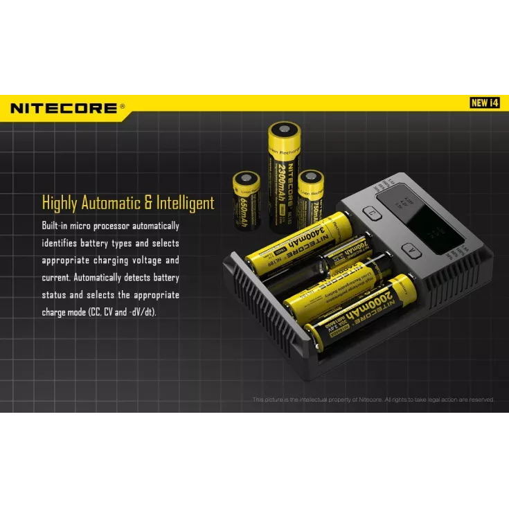 Nitecore New I4 Intellicharger 4 Nitecore New I4 Intellicharger - Image 2