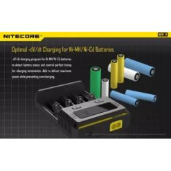 Nitecore New I4 Intellicharger 18 Nitecore New I4 Intellicharger -Nitecore NEW i4 3