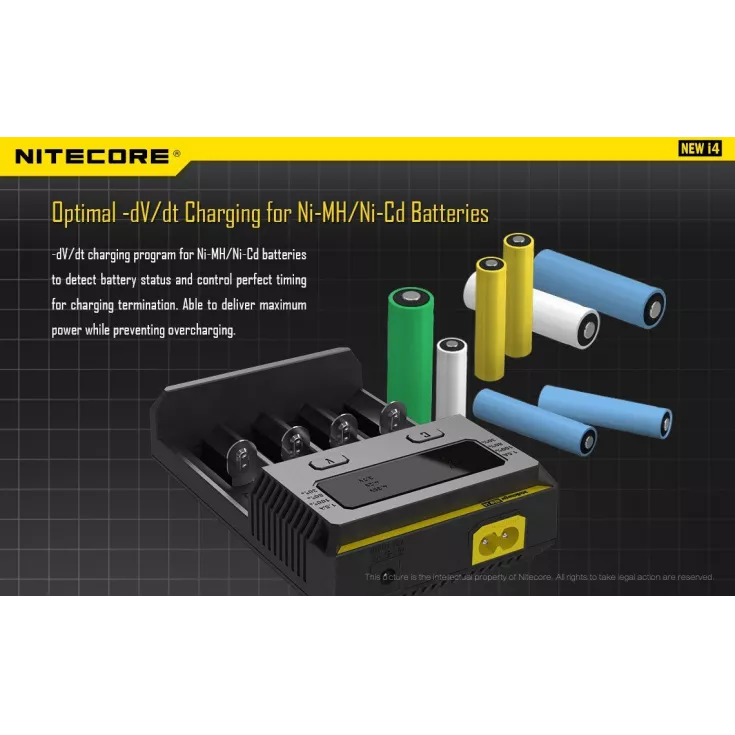 Nitecore New I4 Intellicharger 7 Nitecore New I4 Intellicharger - Image 5