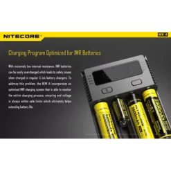 Nitecore New I4 Intellicharger 16 Nitecore New I4 Intellicharger -Nitecore NEW i4 4