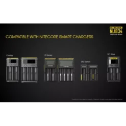 Nitecore 18650 Li-ion Battery (3400mAh) NL1834 -Nitecore NL1834 9