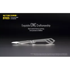 Nitecore NTK05 Titanium Keyring Knife -Nitecore NTK05 2