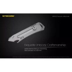 Nitecore NTK10 Titanium Knife 16 Nitecore NTK10 Titanium Knife -Nitecore NTK10 2