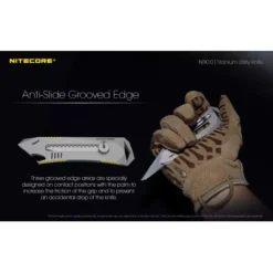 Nitecore NTK10 Titanium Knife 21 Nitecore NTK10 Titanium Knife -Nitecore NTK10 7