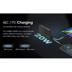 Nitecore Carbo 20000 Power Bank -Nitecore Nitecore Carbo 20000 7