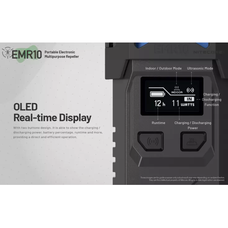 Nitecore EMR10 Electronic Mosquito Repeller 9 Nitecore EMR10 Electronic Mosquito Repeller - Image 7