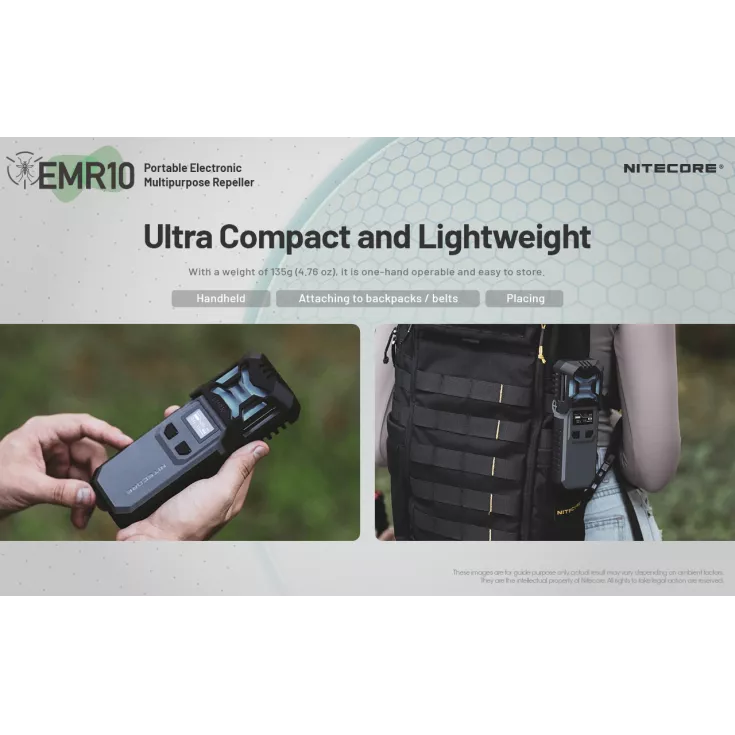 Nitecore EMR10 Electronic Mosquito Repeller 11 Nitecore EMR10 Electronic Mosquito Repeller - Image 9