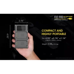 Nitecore FX2 Pro Fujifilm Camera Charger -Nitecore Nitecore FX2 10