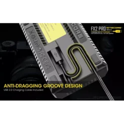 Nitecore FX2 Pro Fujifilm Camera Charger -Nitecore Nitecore FX2 3