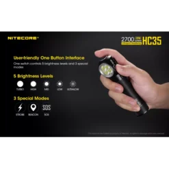 Nitecore HC35 -Nitecore Nitecore HC35 8