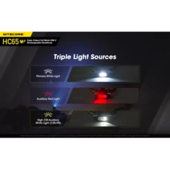 Nitecore HC65 V2 -Nitecore Nitecore HC65 V2 1