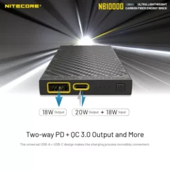 Nitecore NB10000 Silver Power Bank -Nitecore Nitecore NB10000 Silver 5