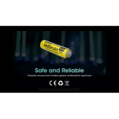 Nitecore NL1836R USB-C 18650 3600mAh Li-ion Battery -Nitecore Nitecore NL1836R 9