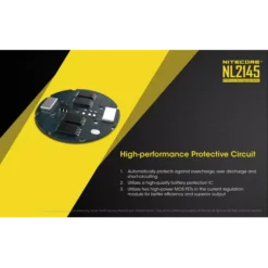 Nitecore 21700 NL2145 Li-ion Battery (4500mAh) -Nitecore Nitecore NL2145 4