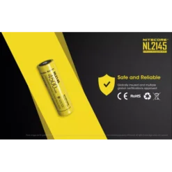 Nitecore 21700 NL2145 Li-ion Battery (4500mAh) -Nitecore Nitecore NL2145 7