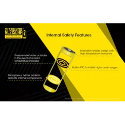 Nitecore 21700 NL2150HP Li-ion High Performance (5000mAh) -Nitecore Nitecore NL2150HP 4