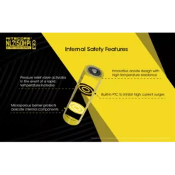 Nitecore 21700 NL2150HPi Li-ion 15A Battery (5000mAH) -Nitecore Nitecore NL2150HPi 5