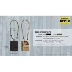 Nitecore NPP10 Pocket Pouch -Nitecore Nitecore NPP10 4