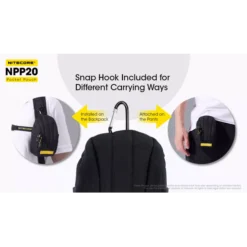 Nitecore NPP20 Pocket Pouch -Nitecore Nitecore NPP20 1